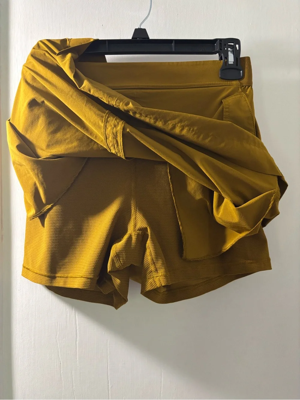 Women's Mustard Yellow Utility Skort